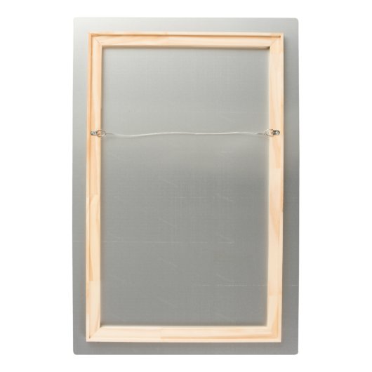 クレー日本のンサン日本桜レッドメタルウォールアート メタルプリント (裏面)