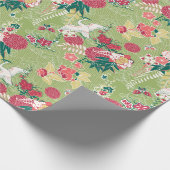 クレー日本のンパターン ラッピングペーパー (角)