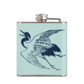 クレー日本のンヴィンテージスケッチ フラスク (裏面)