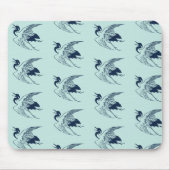 クレー日本のンヴィンテージスケッチ マウスパッド (正面)