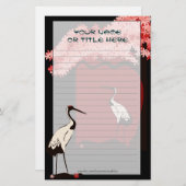 クレー日本のン文具 便箋 (正面/裏面)