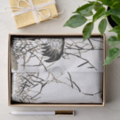 クレー日本のン鳥湿地野生生物ティッシュペーパー 薄葉紙 (ギフト)