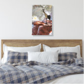 クレー日本のン「長寿」 キャンバスプリント (インサイチュ (寝室))