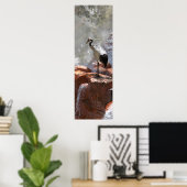 クレー日本のン「長寿」 ポスター (ホームオフィス)