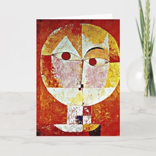 クレー語 – セネシオ カード (正面)