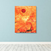 クレー語 – マルチェン キャンバスプリント (インサイチュ (ウッドフロア))