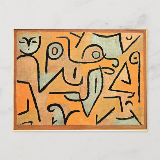 クレー語 – ヨンモー ポストカード (正面)