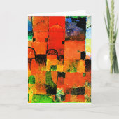 クレー赤と白- Domes 2021大 カード (正面)