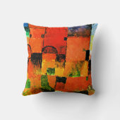 クレー赤と白- Domes 2021大 クッション (裏面)