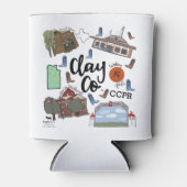 クレー郡 缶クーラー (正面)