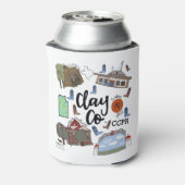 クレー郡 缶クーラー (缶裏面)