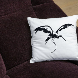 クレー飛んでいるンラインアート クッション