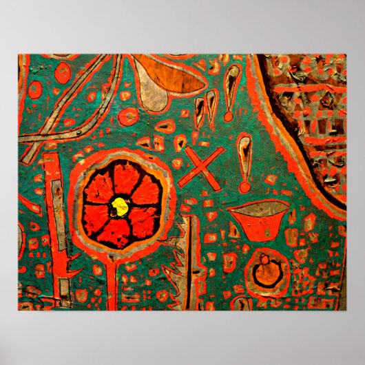 クレー – エフロレッセンス ポスター (正面)