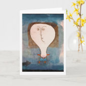 クレー・ガールの恐怖 カード (黄色い花)