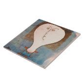 クレー・ガールの恐怖 タイル (側面)