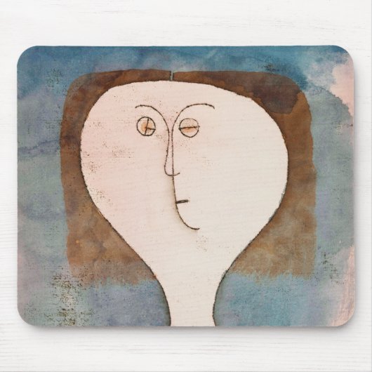 クレー・ガールの恐怖 マウスパッド (正面)