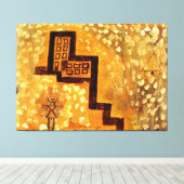 クレー – ザハウスオンハイ キャンバスプリント (インサイチュ (ウッドフロア))