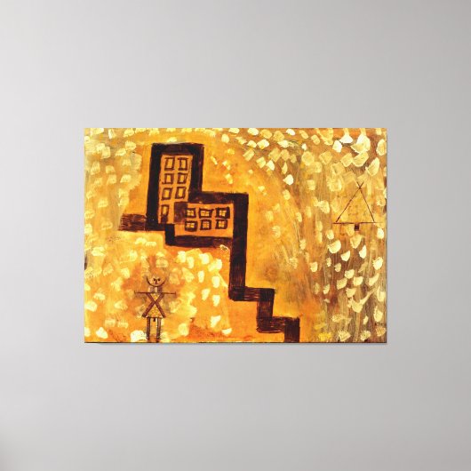 クレー – ザハウスオンハイ キャンバスプリント (正面)