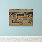 クレー – シーサイドリゾートで南フランス キャンバスプリント (インサイチュ (ウッドフロア))