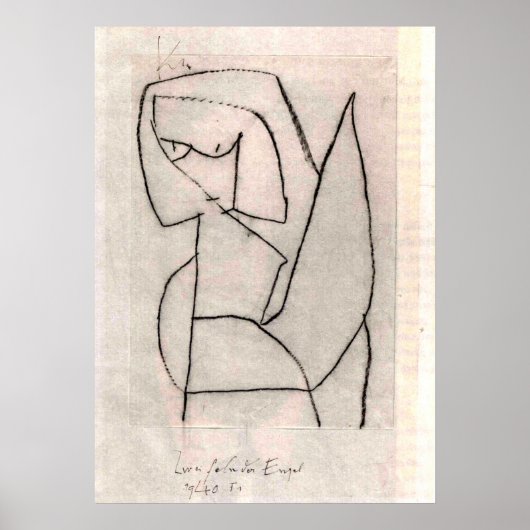 クレー – ズワイフェルンダーエンゲル ポスター (正面)