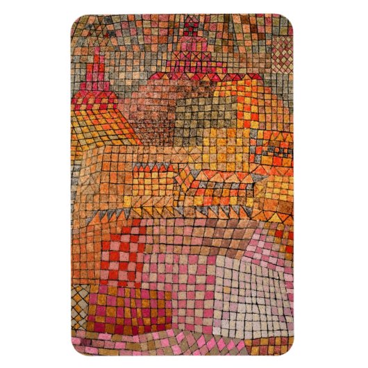 クレー – タウンキャッスルKr マグネット (縦)