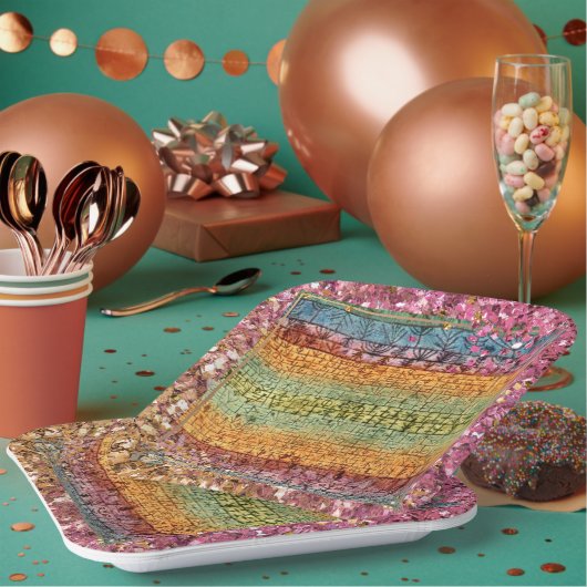 クレー – ツリー子供部屋 ペーパープレート (複数)