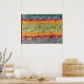 クレー – ツリー子供部屋 ポスター (キッチン)