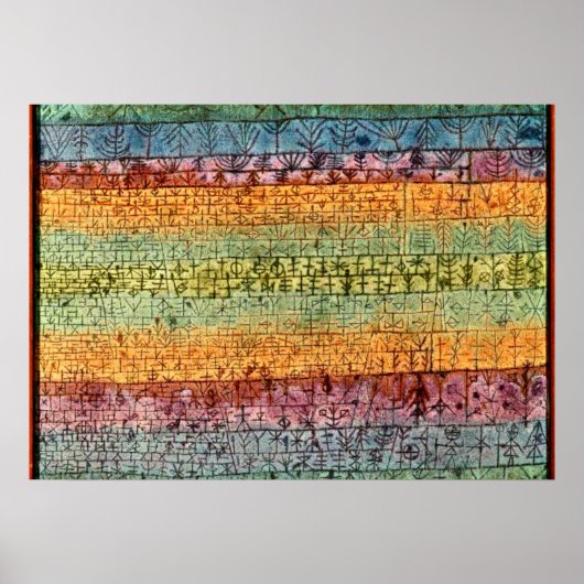 クレー – ツリー子供部屋 ポスター (正面)