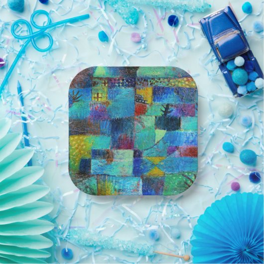 クレー – テラセドガーデン ペーパープレート (パーティー)