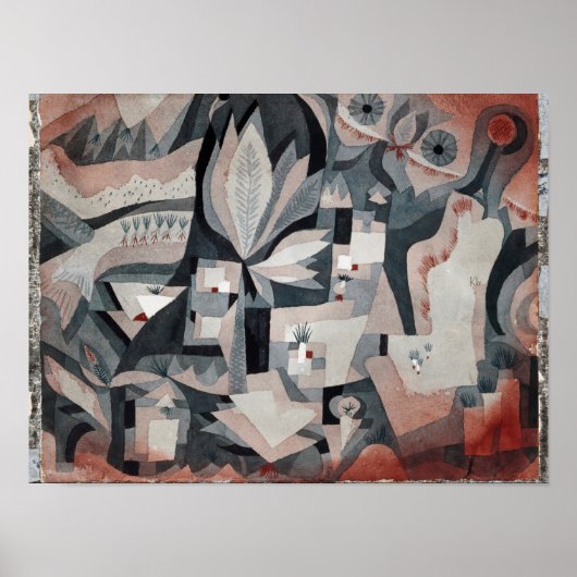 クレー – ドライクールガーデン ポスター (正面)