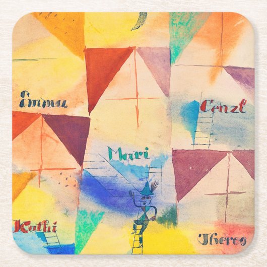 クレー・バイエルン・ドン・ジョバンニ スクエアペーパーコースター (正面)