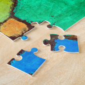 クレー・バレーの花 ジグソーパズル (側面)