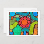 クレー・バレーの花 ポストカード (正面/裏面)