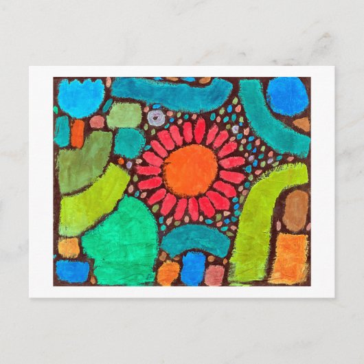 クレー・バレーの花 ポストカード (正面)