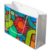 クレー・バレーの花 ラージペーパーバッグ (正面アングル)