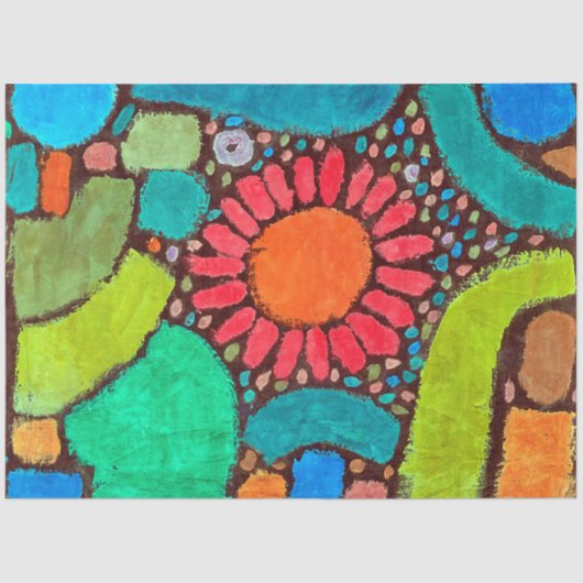 クレー・バレーの花 薄葉紙 (正面)