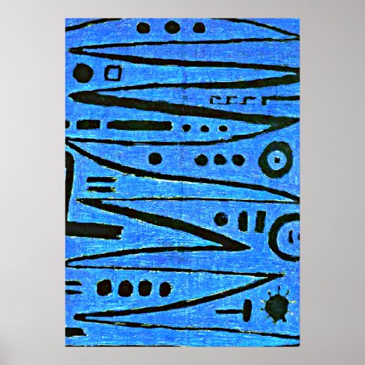 クレー – ヒロイックフィドリング–1938 ポスター (正面)