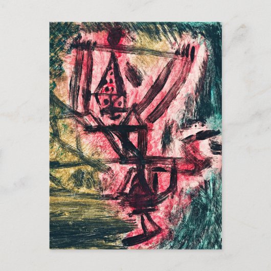 クレー – ファイアピエロ ポストカード (正面)