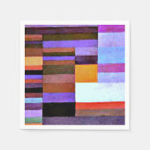 クレー – ファイア夕べ スタンダードカクテルナプキン (正面)