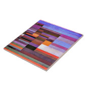 クレー – ファイア夕べ タイル (側面)