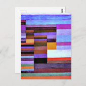 クレー – ファイア夕べ ポストカード (正面/裏面)