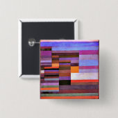 クレー – ファイア夕べ 缶バッジ (正面&裏面)