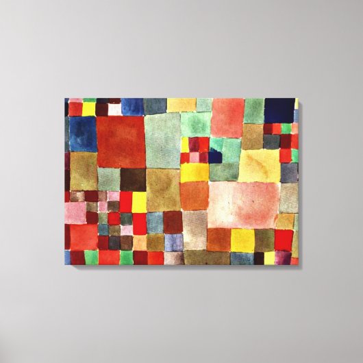 クレー – フローラオンサンド キャンバスプリント (正面)