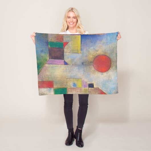 クレー・レッドバルーン フリースブランケット (インサイチュ)