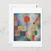 クレー・レッドバルーン ポストカード (正面/裏面)