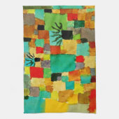 クレー – 南部（チュニジア）ガーデン キッチンタオル (縦)