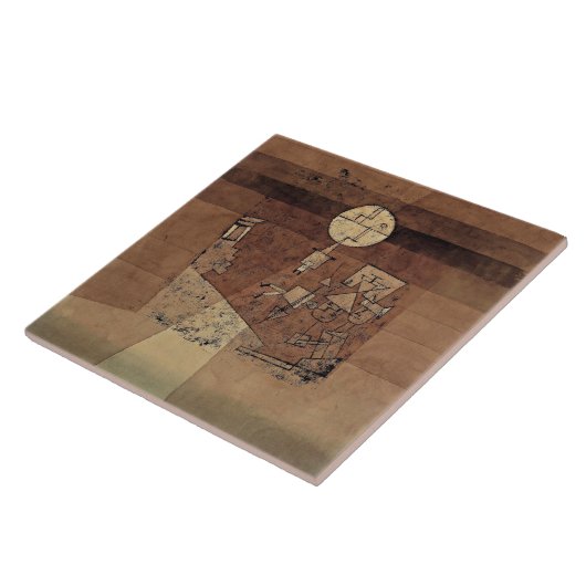 クレー – 月遊、 タイル (側面)