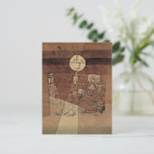 クレー – 月遊、 ポストカード (スタンド正面)