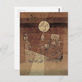 クレー – 月遊、 ポストカード (正面/裏面)