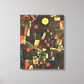 クレー – 満月 キャンバスプリント (正面)